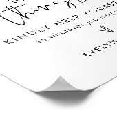 Poster SYMBOLE Mariage SALLE DE BAIN STÉLLA (Coin)