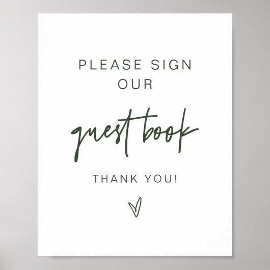 Poster SYMBOLE MARLO Boho Forest Green Gubook (Devant)