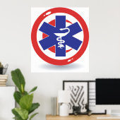 Poster SYMBOLE Médicale DE Tunisie (Bureau à domicile)