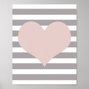 Poster Symbole mignon amour