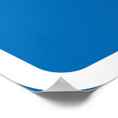 Poster Symbole minimaliste de la remontée mécanique avec (Coin)