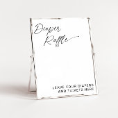 POSTER SYMBOLE MINIME DE REQUÊTE DE BLANCHISSERIE