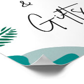 Poster Symbole moderne Abstrait de cartes et cadeaux (Coin)