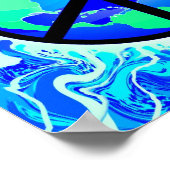 POSTER SYMBOLE MONDIAL DE LA PAIX (Coin)