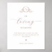 Poster Symbole Monogramme en terre cuite (Devant)