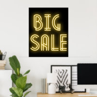 SYMBOLE NEON DE GRANDE VENTE
