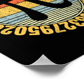 Poster SYMBOLE NERdy MAth Pi Mathlete (Coin)