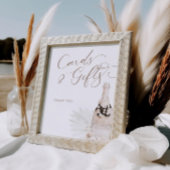 Poster Symbole Neutre Perles et Cartes de poursuite