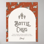 Poster Symbole numérique 8x10 Western Shower Bottle Chug (Devant)