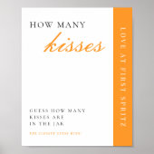 Poster Symbole nuptial de baisers de First Spritz (Devant)