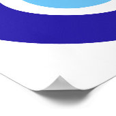 Poster symbole oeil mal antique nazar fatima talisman cha (Coin)