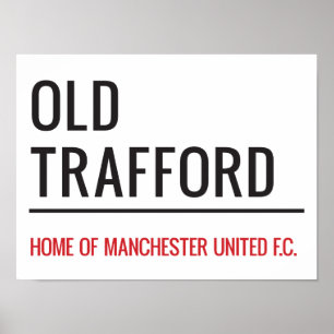 Poster Symbole Old Trafford