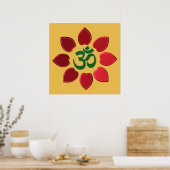 Poster Symbole Om (Cuisine)