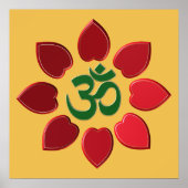 Poster Symbole Om (Devant)