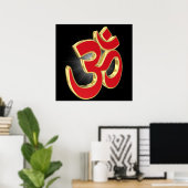 Poster Symbole Om (Bureau à domicile)