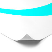 Poster Symbole Om Aqua (Coin)