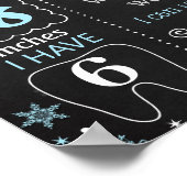 Poster Symbole Onederland Penguin Ours Snowflakes (Coin)