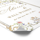 Poster Symbole Ornical Victorian Grace Floral Conseils &  (Coin)