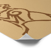 Poster Symbole ours BEORN™ (Coin)