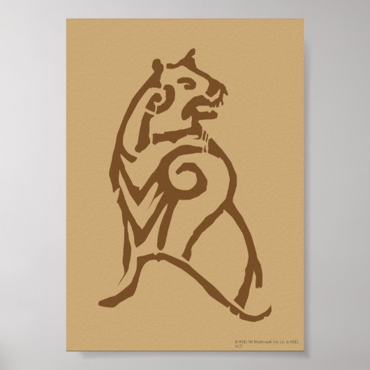 Poster Symbole ours BEORN™ (Devant)