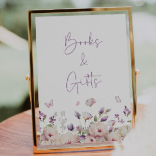 Poster Symbole Papillon Garden Livres & Cadeaux