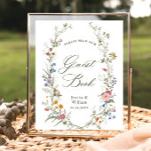 Poster Symbole Pastel Pink Floral Fleur sauvage