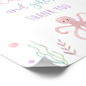 Poster Symbole Pastel Rose sous la mer Cadeaux d'annivers (Coin)