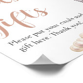 Poster Symbole Pearl et Prosecco Champagne Cartes et cade (Coin)