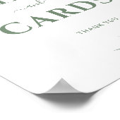 Poster Symbole Peonies Eucalyptus Mariage Cadeaux & Carte (Coin)