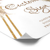 Poster Symbole personnalisé en forme de palmier séché Boh (Coin)