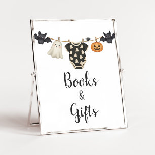 Poster Symbole Petit Boo Clothesline Bébé Livres et Cadea