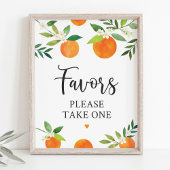 Poster Symbole Petit Cutie Vert Fleur Faveur