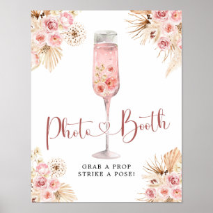Poster SYMBOLE PHOTOLOGIQUE DU Rose DE BOHON Rose SOIree