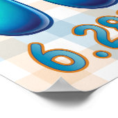 Poster Symbole Pi mignon et pie Pie Pie Pie (Coin)