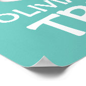 Poster SYMBOLE Pink Cupcake Tower Sweet Traitements (Coin)