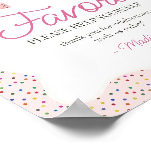 Poster Symbole Pink Frosted Animal Cookies Sprinkle Faveu (Coin)