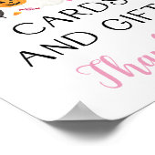 Poster Symbole Pink Ghost Halloween Cartes & Cadeaux (Coin)