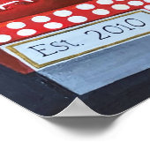 Poster SYMBOLE Pizza Neon (Coin)