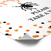 Poster Symbole Popcorn du Parti Halloween (Coin)