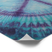 Poster SYMBOLE POPULAIRE TIE Dye (Coin)