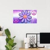 Poster SYMBOLE Pretty Rose (Bureau à domicile)