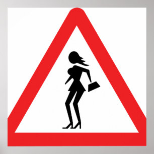 Poster Symbole Prostitute de prudence (Prostituée de Atte