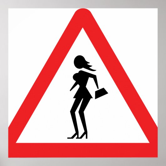 Poster Symbole Prostitute de prudence (Prostituée de Atte (Devant)