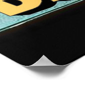 Poster Symbole quotidien de crevettes chaudes (Coin)