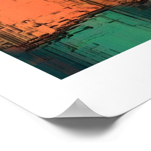 Poster Symbole quotidien de l'écrevisse à chaud (Coin)