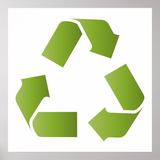 POSTER SYMBOLE RECYCLE (Devant)