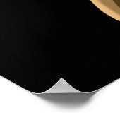 Poster Symbole Reiki de guérison Raku, main dessinée (Coin)