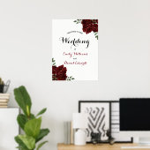 POSTER SYMBOLE ROSTE ROUGE ROSTE ROUGE ROSTE ROSTE ROSTE (Bureau à domicile)