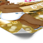 Poster Symbole Royal African Gender Reveal Sweets & Trait (Coin)