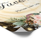 Poster Symbole Rustique Blush Floral Enchanted Forest Fav (Coin)